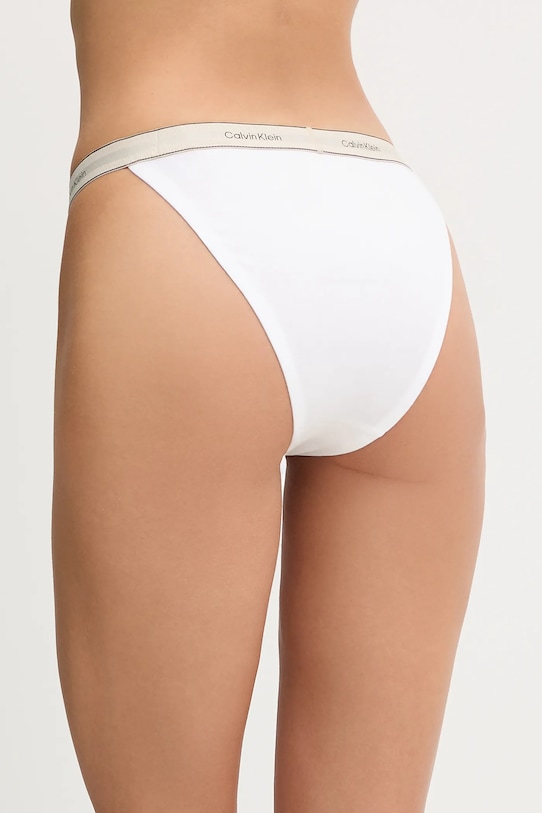 Calvin Klein Underwear chiloți LV00QF8370 alb AW25