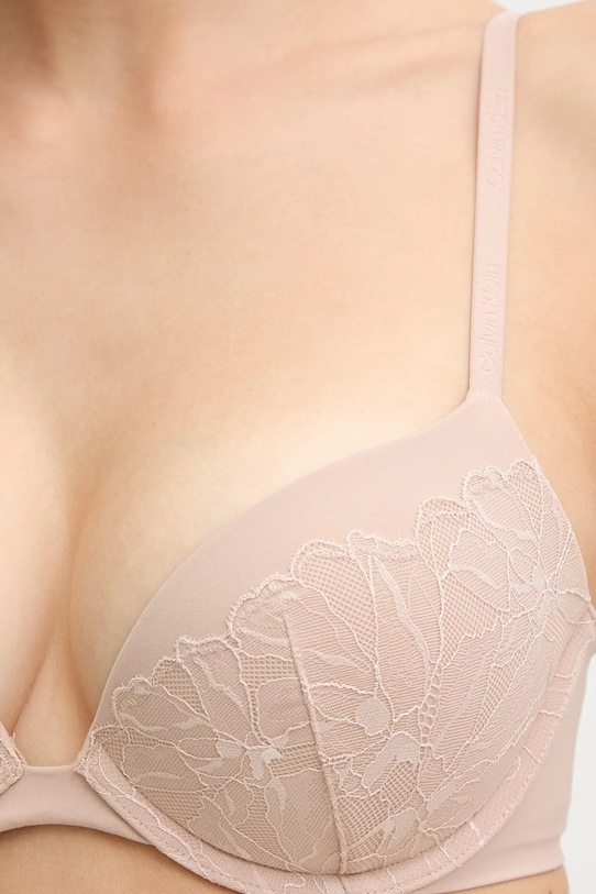 Ρούχα Σουτιέν Calvin Klein Underwear LV00QF8442 μπεζ