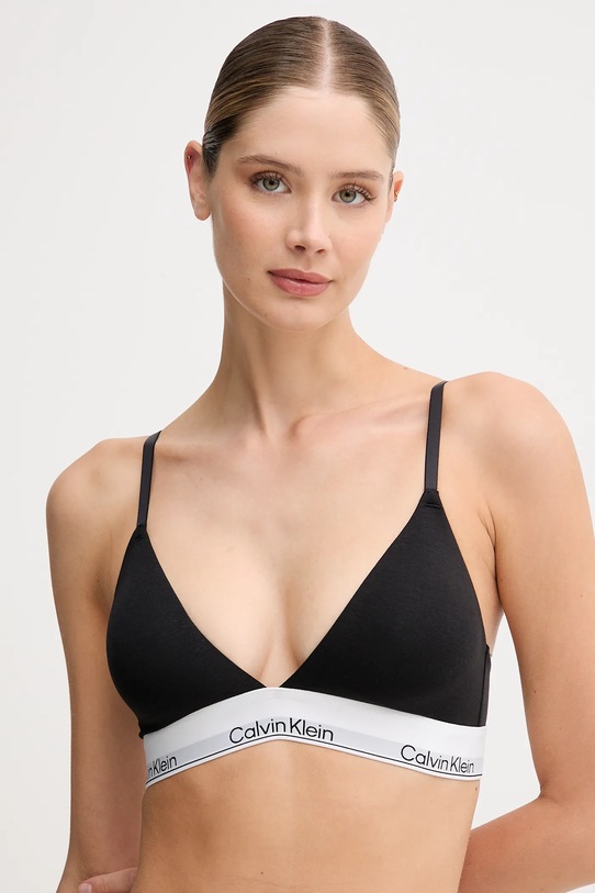 Бюстгальтер Calvin Klein Underwear трикотаж чёрный LV00QF8498