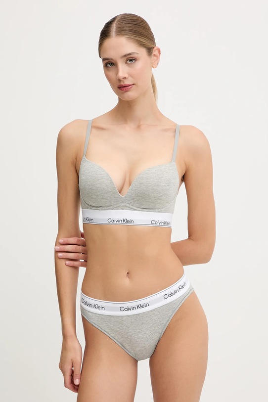Σουτιέν Calvin Klein Underwear LV00QF8502 γκρί AW25