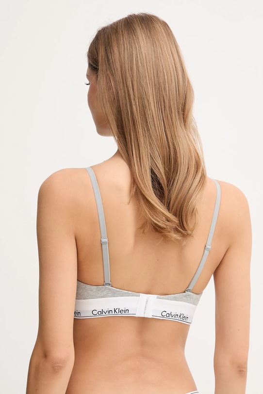 Odzież Calvin Klein Underwear biustonosz LV00QF8507 szary