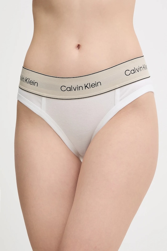 Трусы Calvin Klein Underwear трикотаж белый LV00QF8598