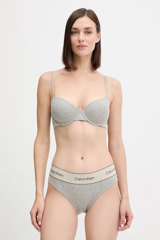 Трусы Calvin Klein Underwear LV00QF8598 серый AW25