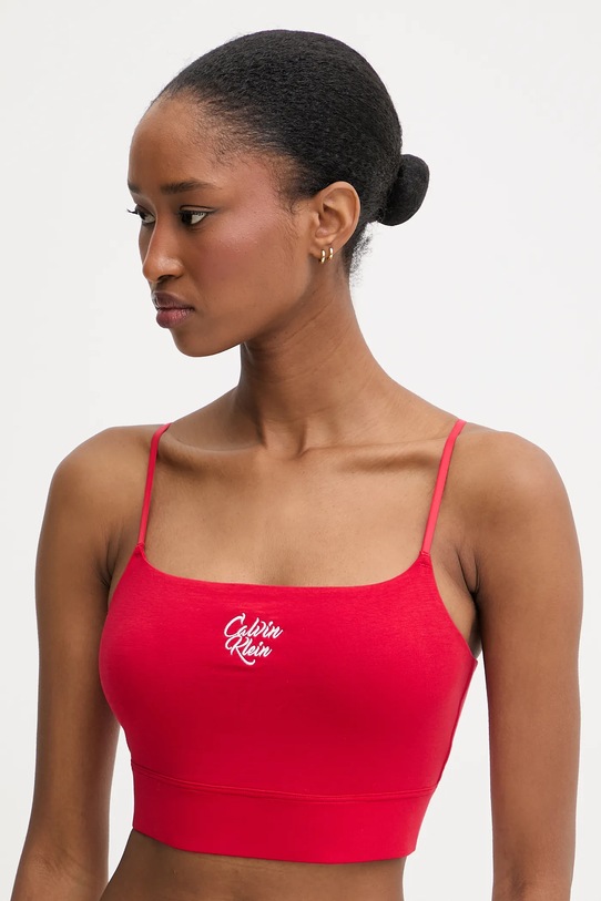 Calvin Klein Underwear biustonosz dzianina czerwony LV00QF8612