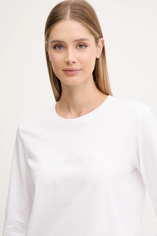 Calvin Klein Underwear piżama bawełniana LV00QS7575 biały
