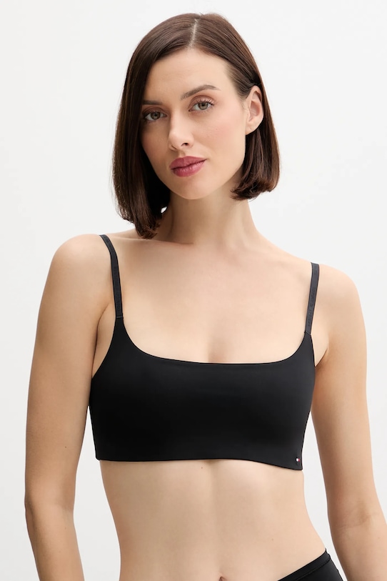 Бюстгальтер Tommy Hilfiger трикотаж чорний UW0UW06223