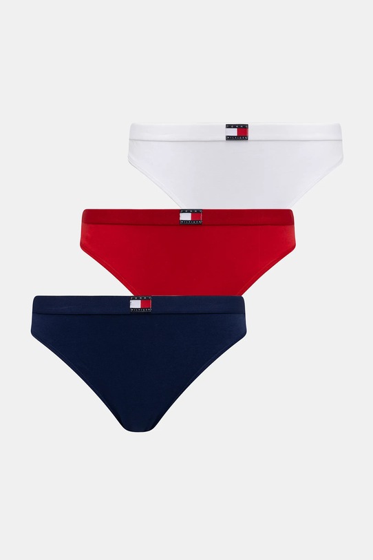 Tommy Hilfiger stringi 3-pack dzianina biały UW0UW06139