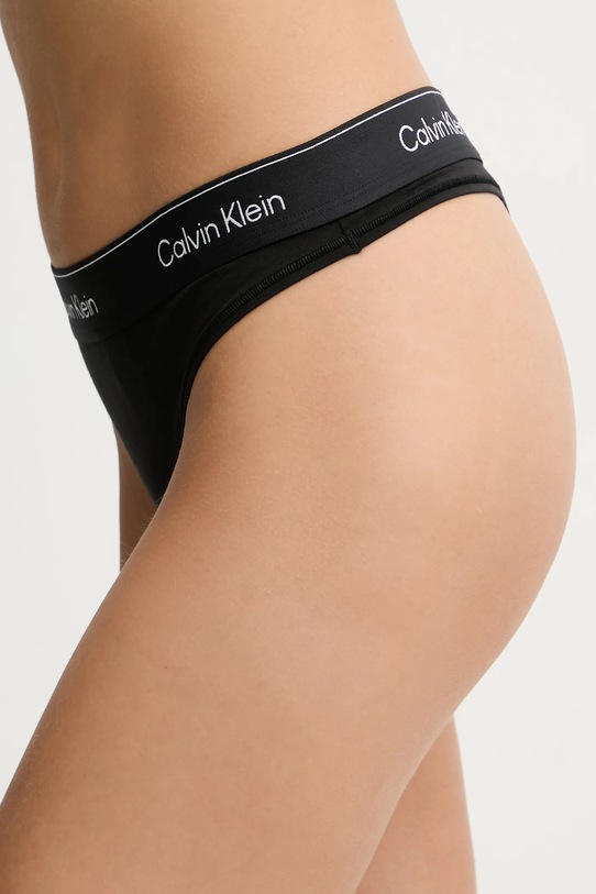 Στρινγκ Calvin Klein Underwear LV00QF8518 μαύρο AW25