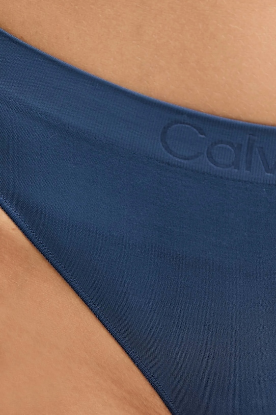 Oblečenie Tangá Calvin Klein Underwear LV00QD3958 modrá
