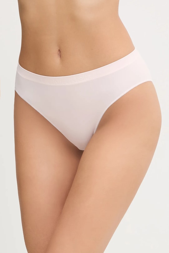 Calvin Klein Underwear bugyi sima bézs LV00QD3960