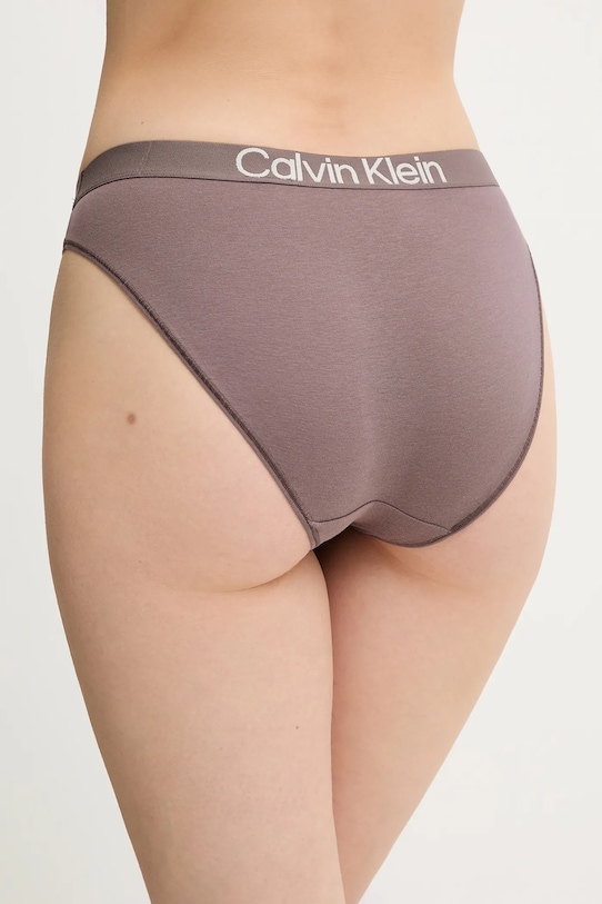 Nohavičky Calvin Klein Underwear LV00QD5291 hnedá AW25