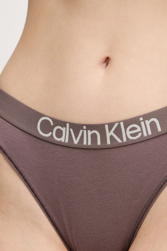 Oblečenie Nohavičky Calvin Klein Underwear LV00QD5291 hnedá