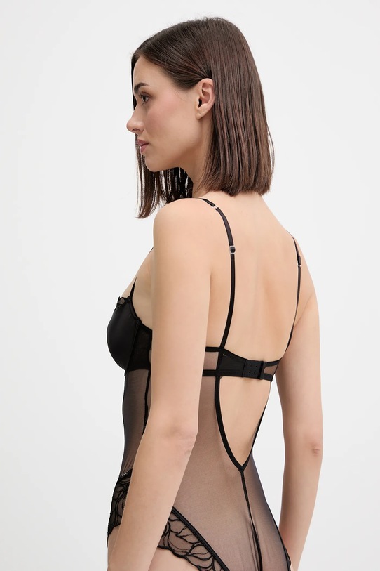 Κορμάκι Calvin Klein Underwear LV00QF8355 μαύρο AW25