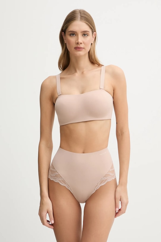 Calvin Klein Underwear melltartó LV00QF8416 bézs AW25