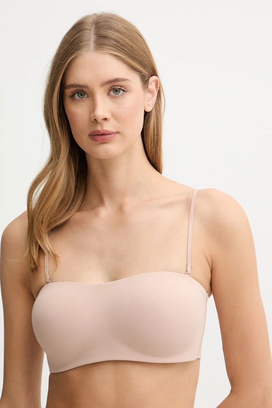 Calvin Klein Underwear biustonosz beżowy LV00QF8416