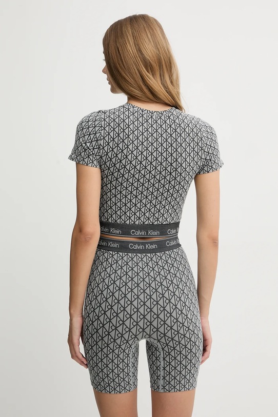 Футболка лаунж Calvin Klein Underwear LV00QF8487 серый AW25