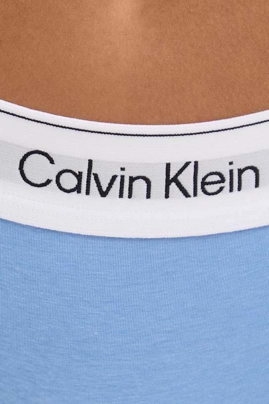 Calvin Klein Underwear Κιλότα γυναικεία με βαμβάκι μπλε LV00QF8520