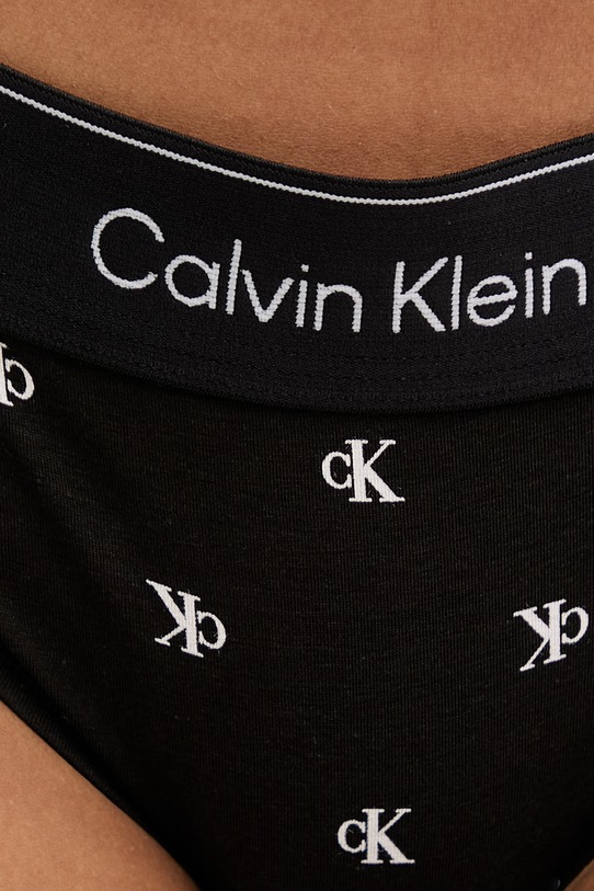 Calvin Klein Underwear nohavičky dámske s bavlnou čierna LV00QF8520