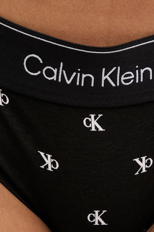 Calvin Klein Underwear κιλότα γυναικεία με βαμβάκι μαύρο LV00QF8520