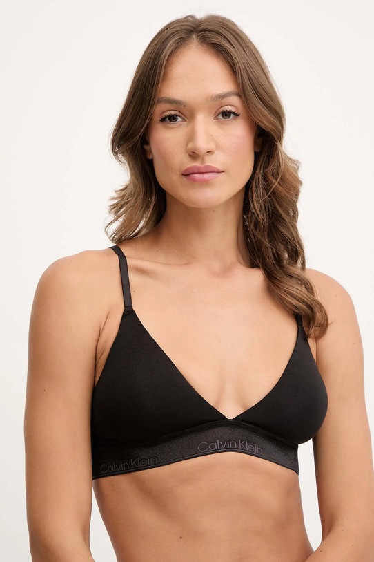 Calvin Klein Underwear biustonosz dzianina czarny LV00QF8548