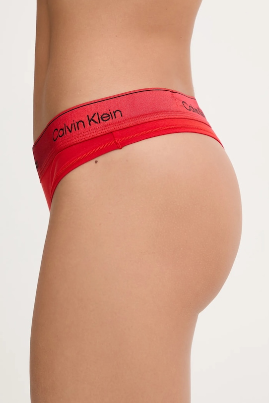 Calvin Klein Underwear stringi LV00QF8549 czerwony NC25