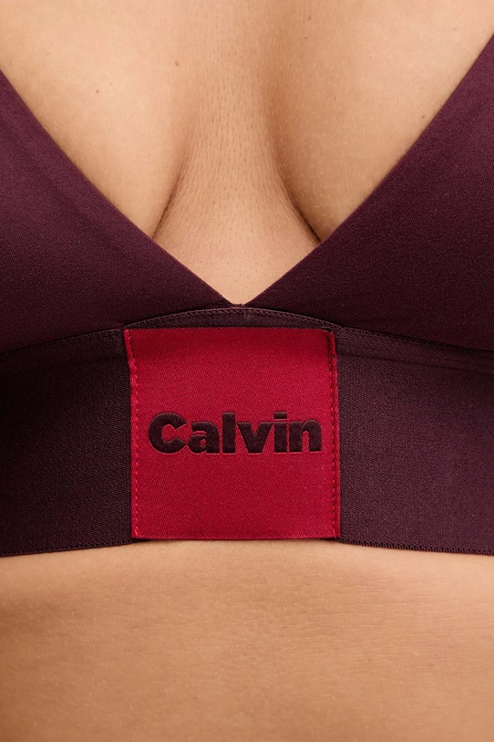 Calvin Klein Underwear biustonosz LV00QF8610 bordowy