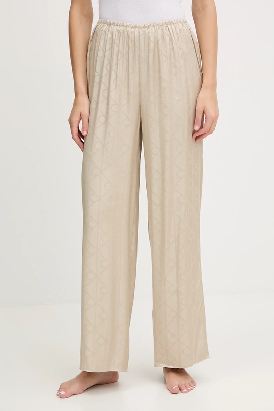 Pyžamo Calvin Klein Underwear béžová LV00QS7574