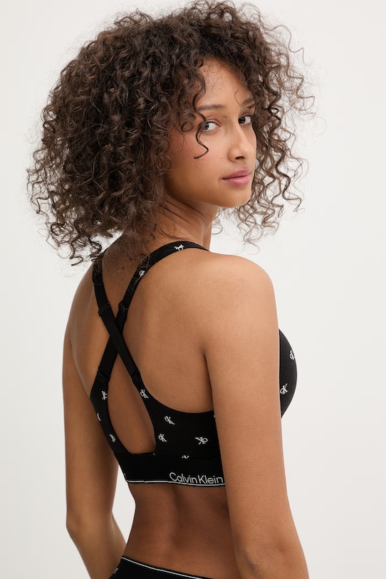 Odjeća Calvin Klein Underwear bralette s pamukom LV00QF8500 crna