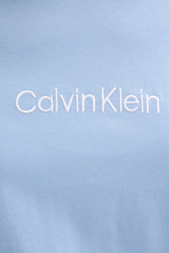 Bavlnené pyžamo Calvin Klein Underwear LV00QS7576 modrá