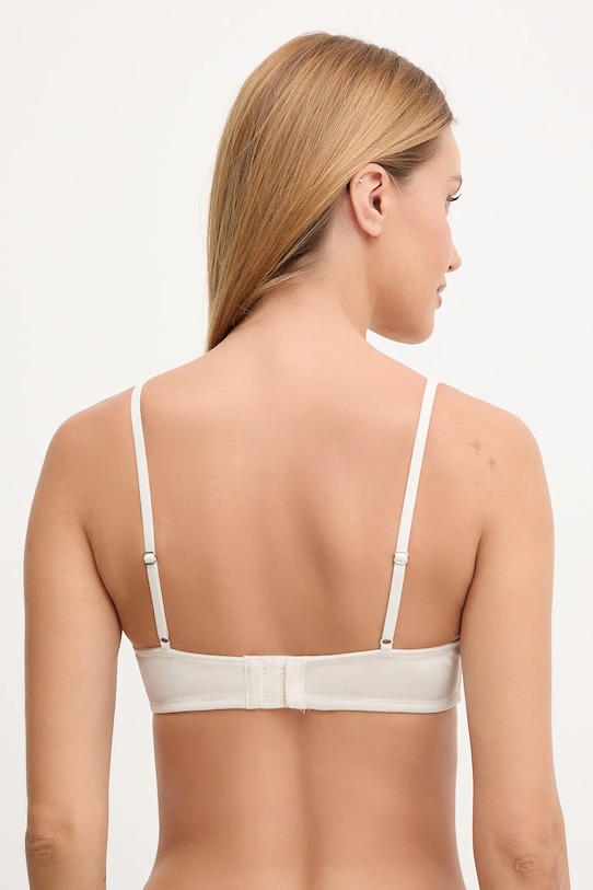 Calvin Klein Underwear biustonosz LV00QF8393 kremowy AW25