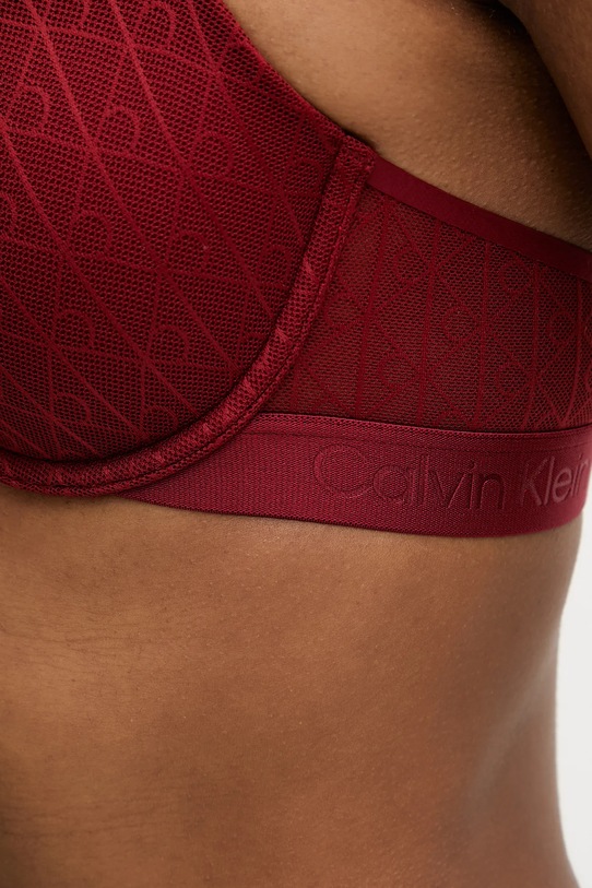 Calvin Klein Underwear biustonosz bordowy LV00QF8606
