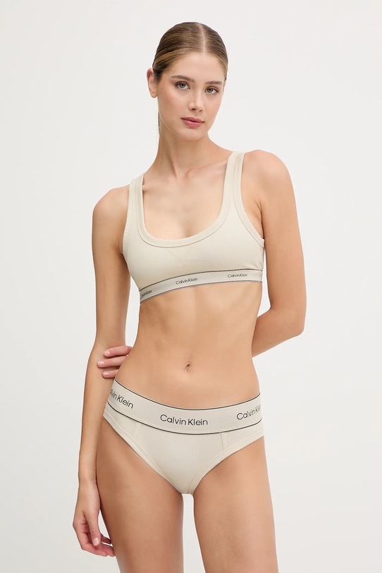 Σουτιέν Calvin Klein Underwear LV00QF8365 μπεζ AW25