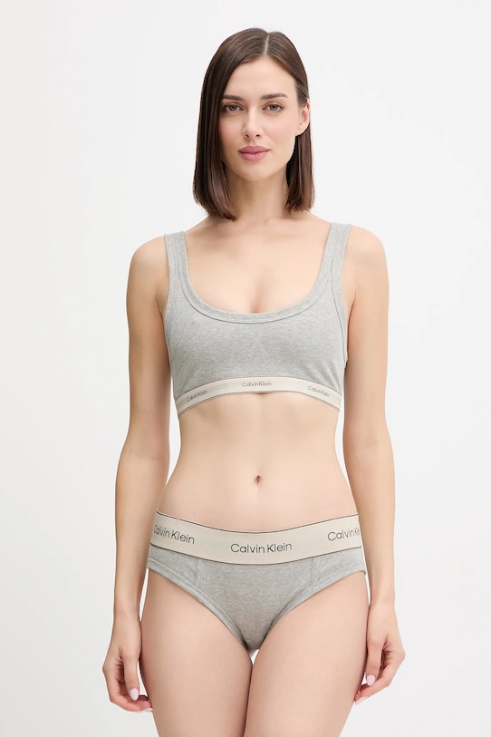 Бюстгальтер Calvin Klein Underwear LV00QF8365 сірий AW25