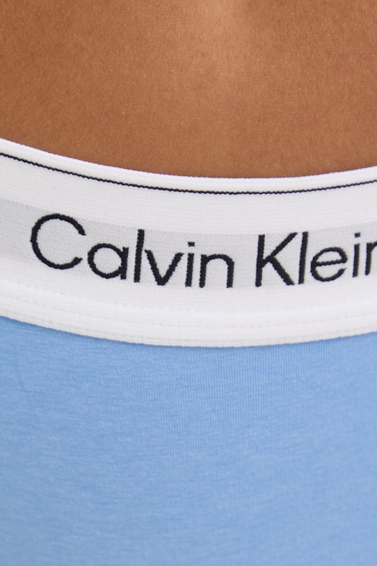 Calvin Klein Underwear бикини дамски с памук син LV00QF8524
