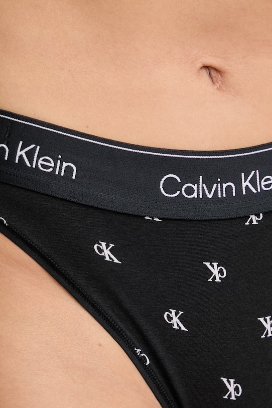 Ruházat Calvin Klein Underwear bugyi női pamuttal LV00QF8524 fekete