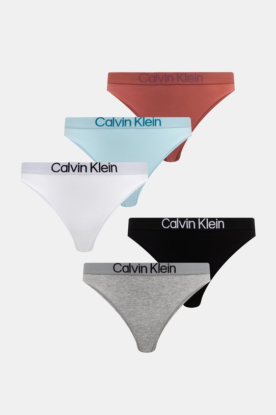Calvin Klein Underwear ženske gaćice 5-pack siva LV00QD5332