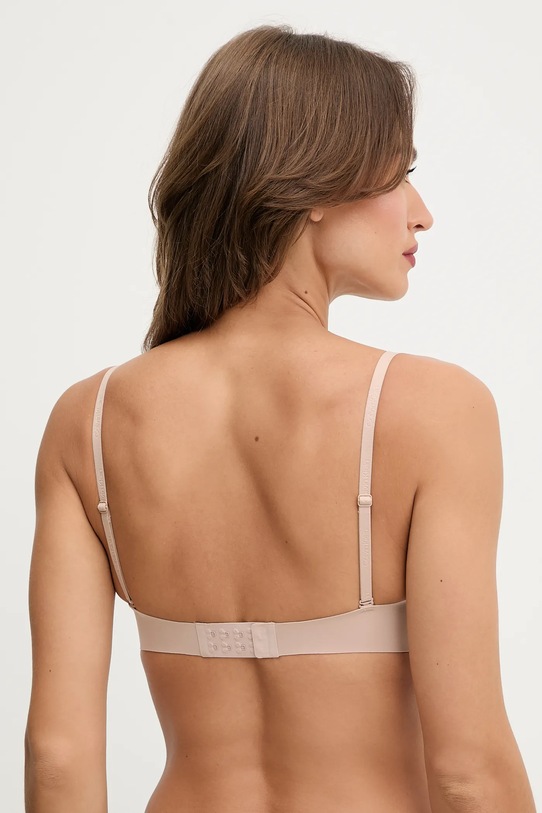 Calvin Klein Underwear biustonosz LV00QF8427 beżowy AW25