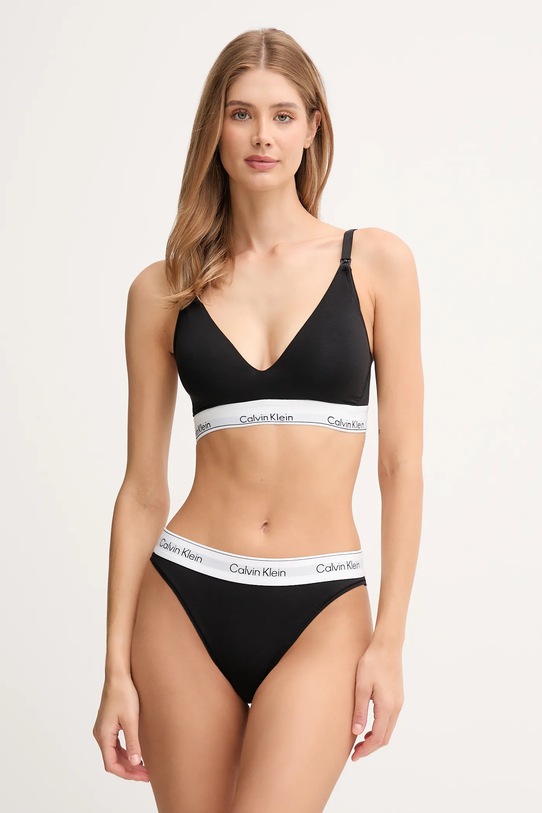 Calvin Klein Underwear biustonosz LV00QF8506 czarny AW25