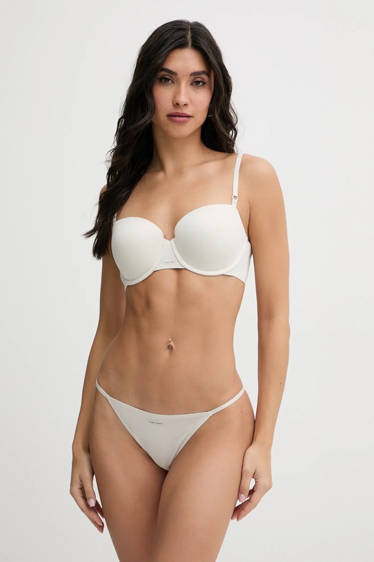 Calvin Klein Underwear figi LV00QF8086 beżowy AW25
