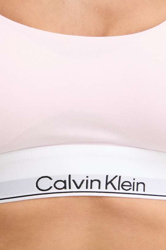 Calvin Klein Underwear braletka s bavlnou růžová LV00QF8503
