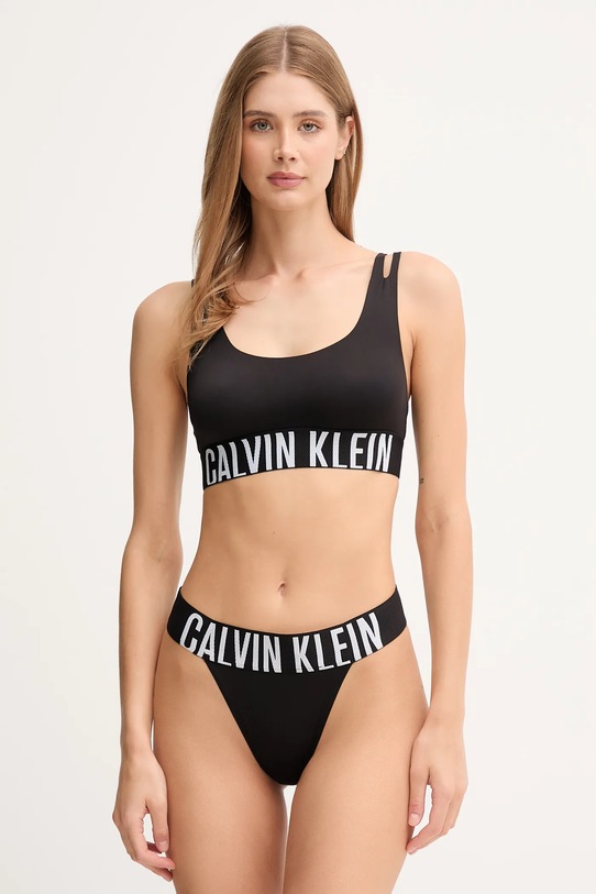 Calvin Klein Underwear stringi LV00QF8597 czarny AW25