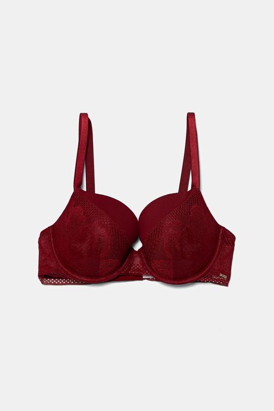 Grudnjak BOSS čipka bordo 50545334