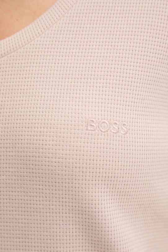 Лонгслів лаунж BOSS 50550316 бежевий