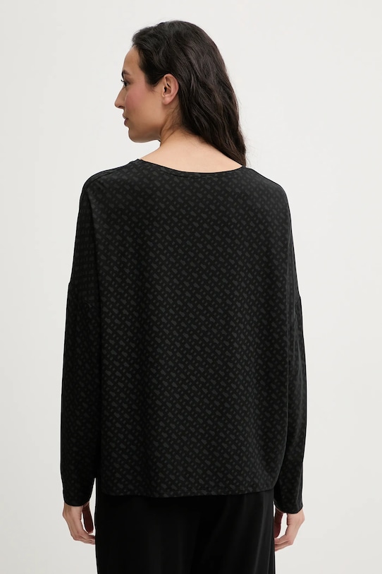 Odzież BOSS longsleeve piżamowy B Logo LS-Shirt 50550693 czarny