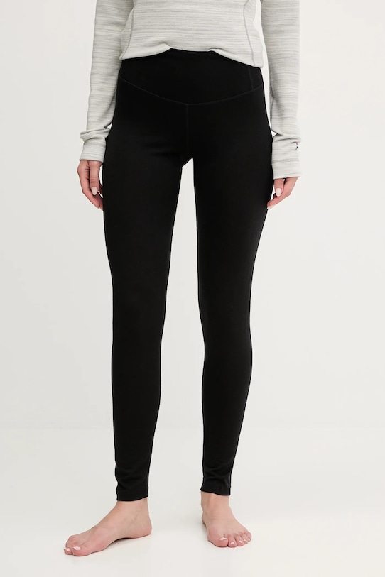 Icebreaker funkcionális legging Merino 200 Oasis outdoor fekete IB0A57BB0011