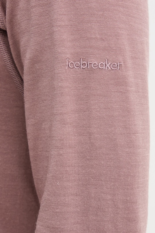 Icebreaker longsleeve funkcyjny Merino 200 Oasis różowy IBB043800GV1