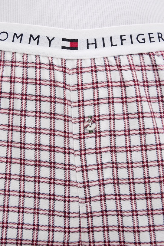 Tommy Hilfiger spodnie piżamowe bordowy UW0UW06149