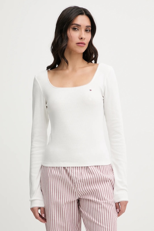 Tommy Hilfiger piżama UW0UW06143 biały AW25