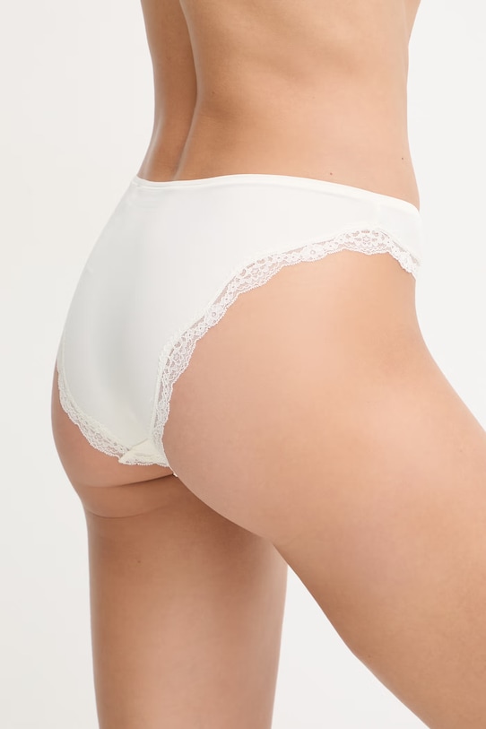 Oblečenie Tommy Hilfiger nohavičky dámske UW0UW06054 béžová