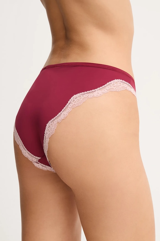 Odzież Tommy Hilfiger figi UW0UW06054 bordowy